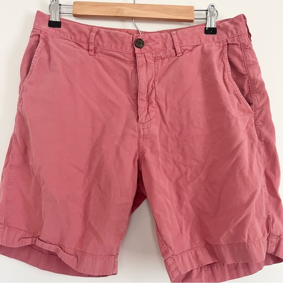 Faherty Men’s Pink Chino Shorts Casual Golf Summer Size 31 - Picture 2 of 5